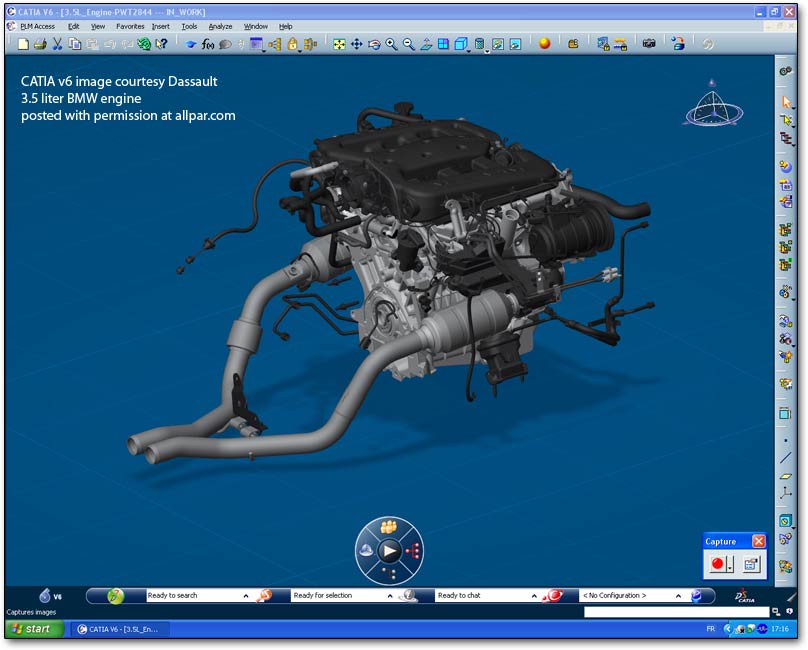CATIA high capability of parts assembly for motor engine and modifications on assembly and design for parts of automotive engine