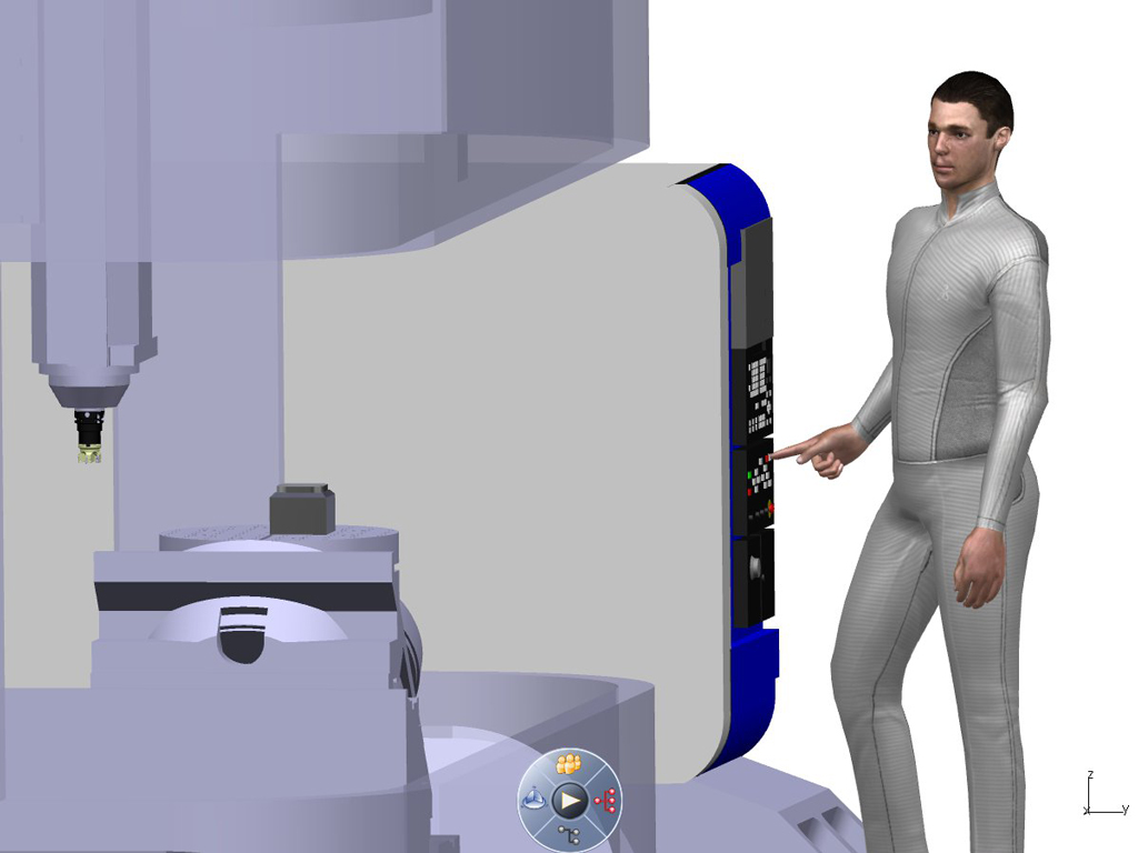 DELMIA high capability of full production simulation to optimize manufacturing process